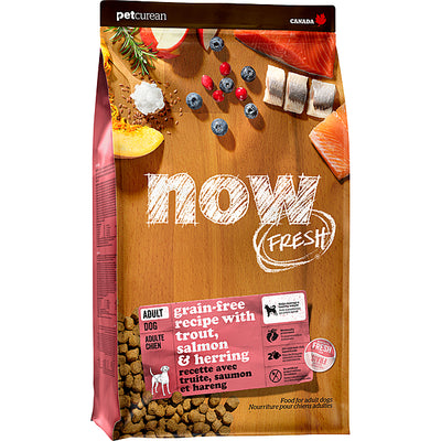 Now Fresh Adult Trout, Salmon & Herring Grain-Free Recipe 3.5lb