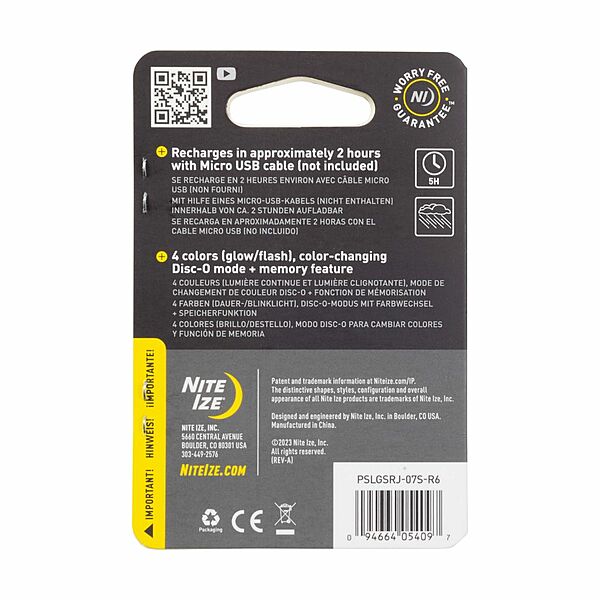 Nite Ize SpotLit Rechargeable Collar Light Jewel
