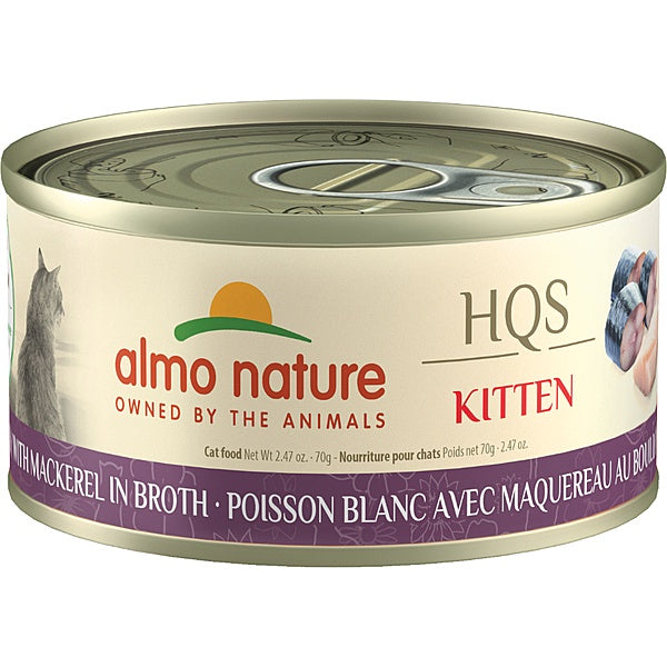 Almo Nature Whitefish wMackerel in Broth Kitten 70g