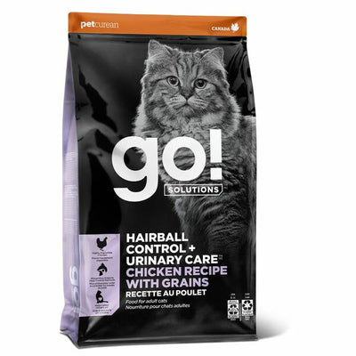 Go! Solutions Hairball & Urinary Chicken with Grains 3lb