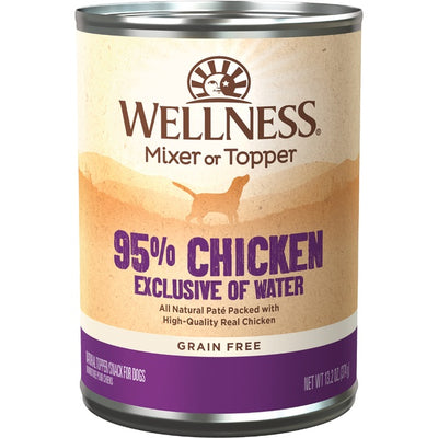 Wellness 95% Chicken Mixer or Topper 13.2oz