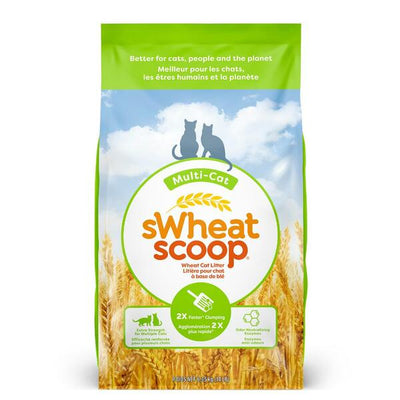 Swheat Scoop Multi-Cat Clumping Cat Litter 14lb