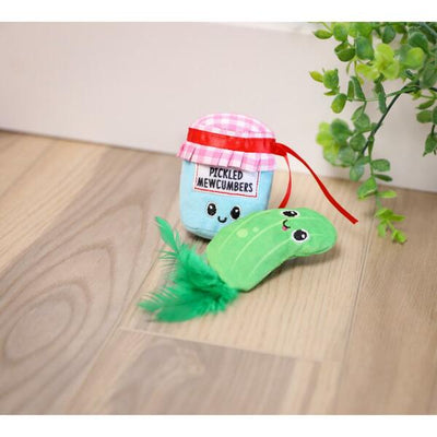 Quirky Kitty Pickled Mewcumbers Catnip 2 Pack