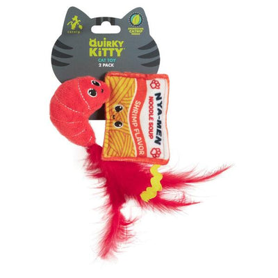 Quirky Kitty Ramen Cat Nip 2 Pack