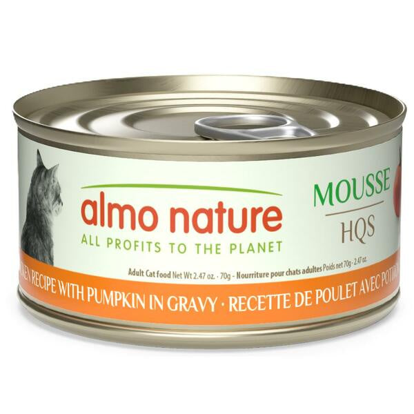 Almo Nature Chicken and Pumpkin Mousse in Gravy 70g