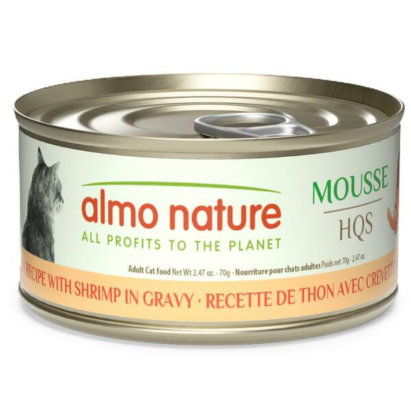Almo Nature Tuna & Shrimp Mousse in Gravy 70g