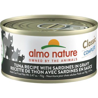 Almo Nature Tuna with Sardines in Gravy 70g