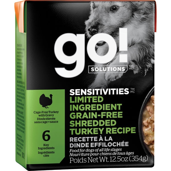 Go! Solutions Sensitivities LID GF Shredded Turk 12.5oz