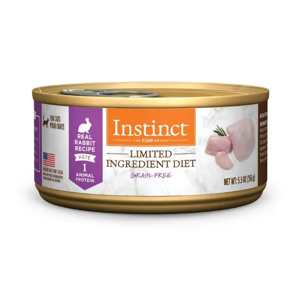 Instinct Limited Ingredient Diet Real Rabbit Recipe for Cats 5.5oz