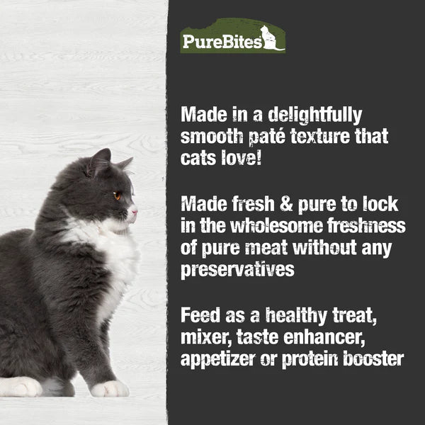 PureBites Chicken & Beef Pate for Cats 71g
