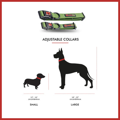 Smellydogz Small/Medium Adjustable Comfort Collar - Black
