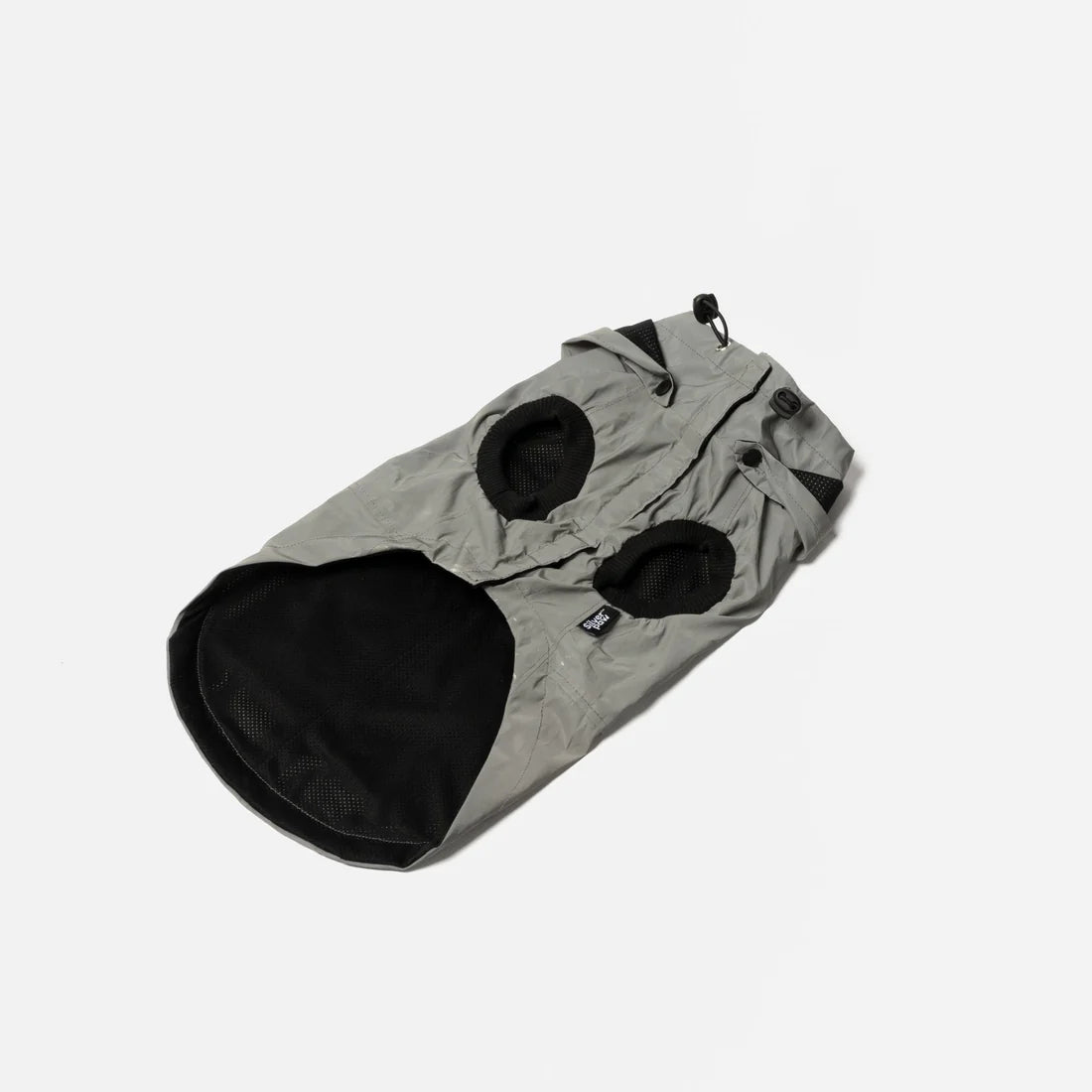 Silver Paw Reflective Raincoat - Extra Small