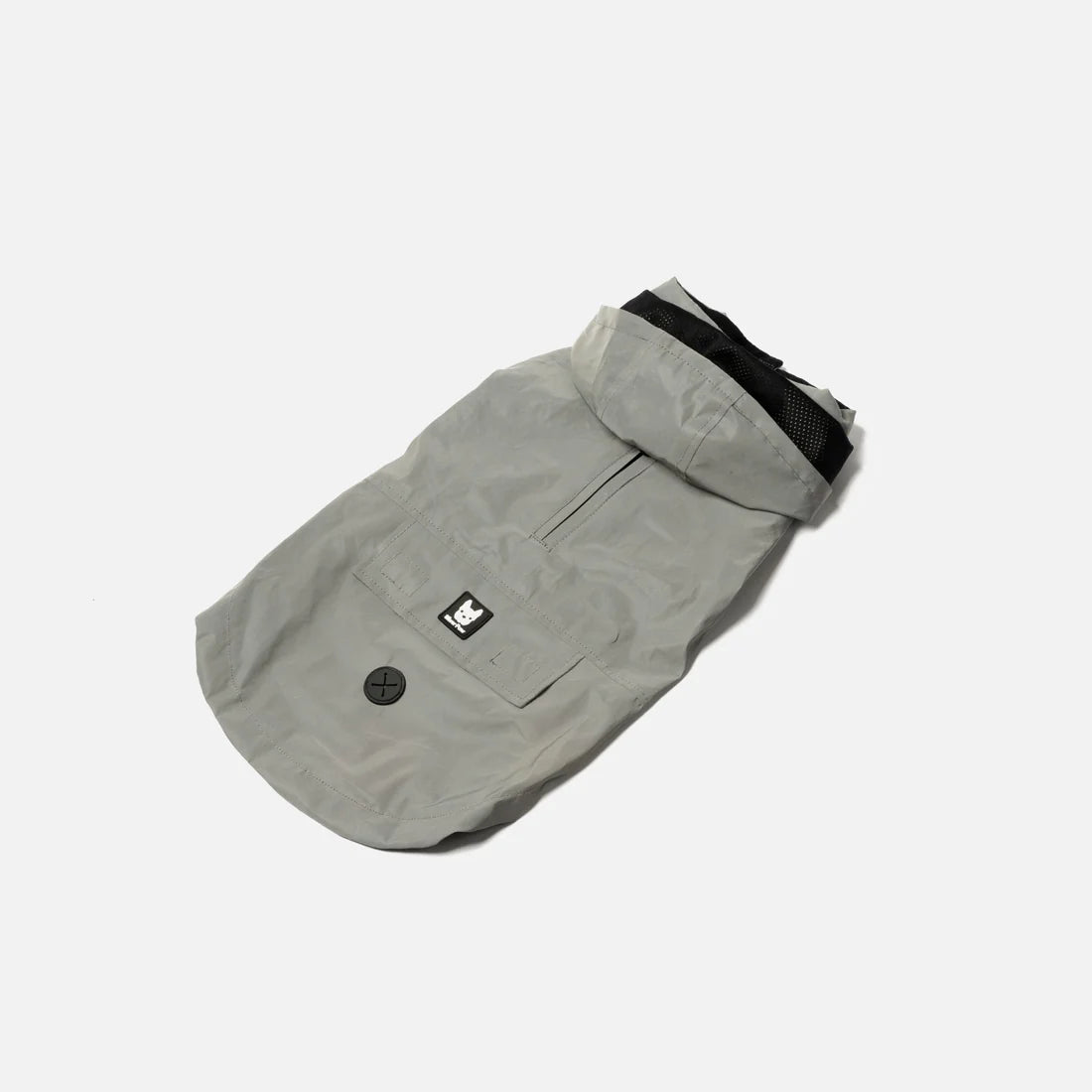 Silver Paw Reflective Raincoat - Extra Small
