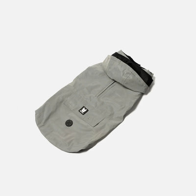 Silver Paw Reflective Raincoat - XXL
