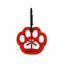 Monty's Silicone Used Poop Bag Handsfree Holder - Red