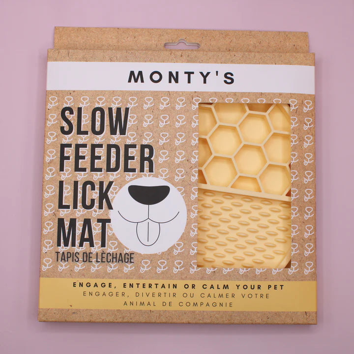 Monty's Slow Feeder Lick Mat