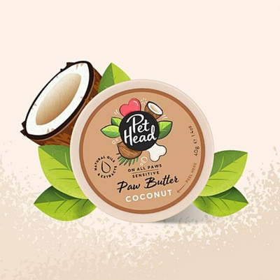 Pet Head Paw Butter with Shea Butter for Sensitive Dogs 40g