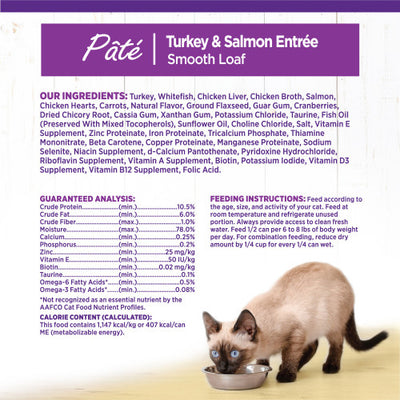 Wellness Complete Health Pate Turkey & Salmon Entree 85g