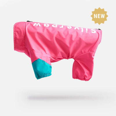 Silver Paw Pink Ricki Dog Tracksuit - Extra Small