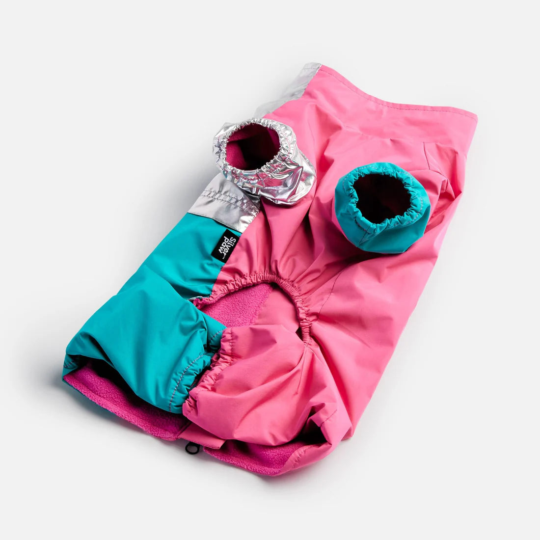 Silver Paw Pink Ricki Dog Tracksuit - Small
