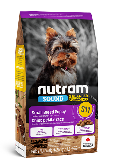 Nutram Sound Balanced Wellness Small Breed Puppy 2kg