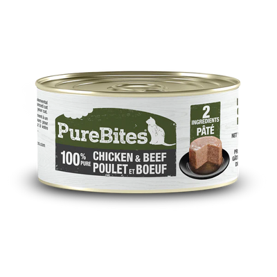 PureBites Chicken & Beef Pate for Cats 71g