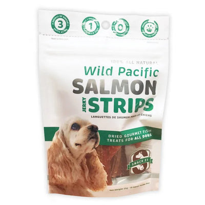 Snack21 Wild Pacific Salmon Strips 25g