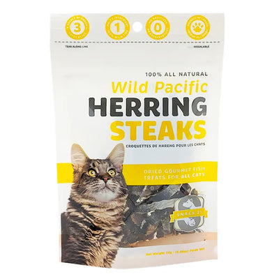 Snack21 Wild Pacific Herring Steaks for Cats 25g