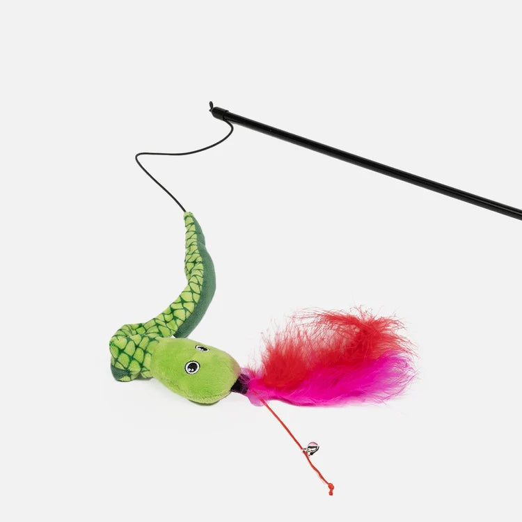 Silver Paw Snake Dangler Cat Toy