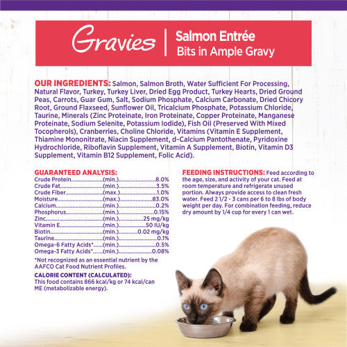 Wellness Complete Health Gravies Salmon Entree Bits 5.5oz