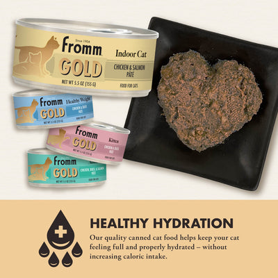 Fromm Gold Indoor Chicken & Salmon Pate 5.5oz