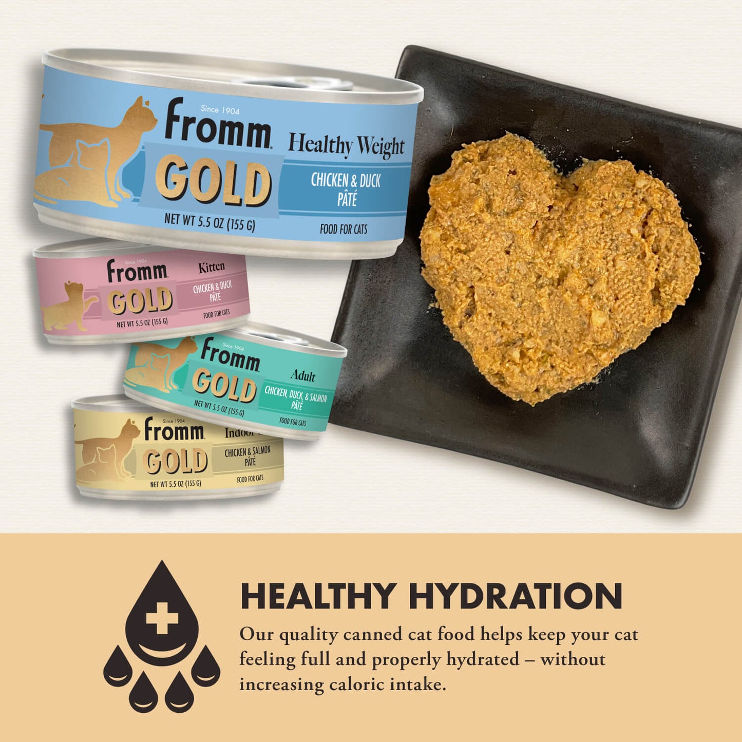 Fromm Gold Healthy Weight Chicken & Duck Pate 5.5oz
