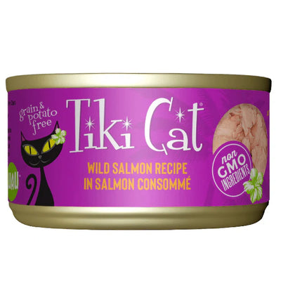 Tiki Cat Luau Wild Salmon Recipe 2.8oz