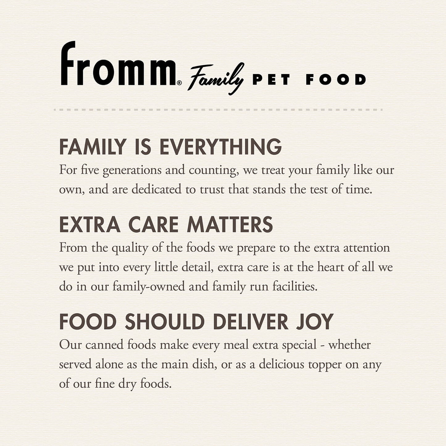 Fromm Beef & Sweet Potato Pâté 345g