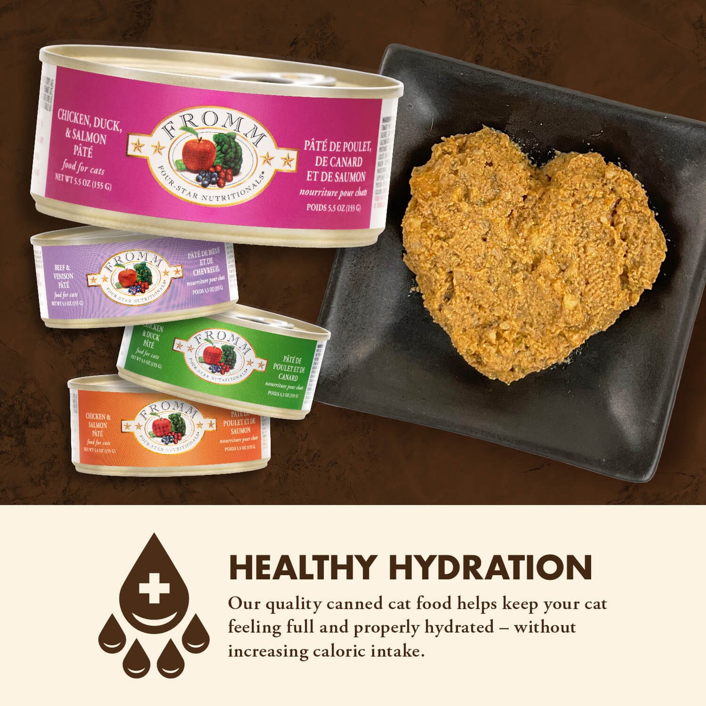 Fromm Four Star Chicken, Duck & Salmon Pate 5.5oz