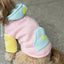 Silver Paw Pink Venice Dog Hoodie - Large