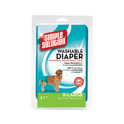 Simple Solution Washable Female Dog Diaper - XL