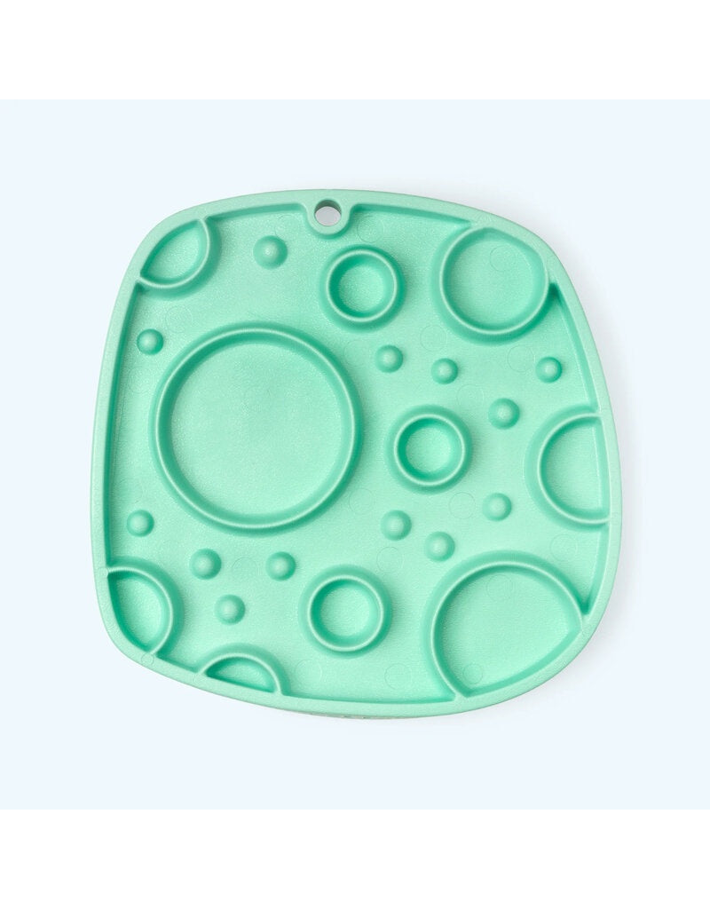 West Paw Bubbles Feast Mat - Mint