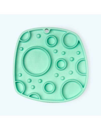 West Paw Bubbles Feast Mat - Mint