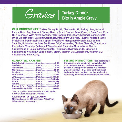 Wellness Complete Health Gravies Turkey Entree Bits 5.5oz