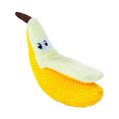 PetStages Catnip & Crinkle Dental Health Banana