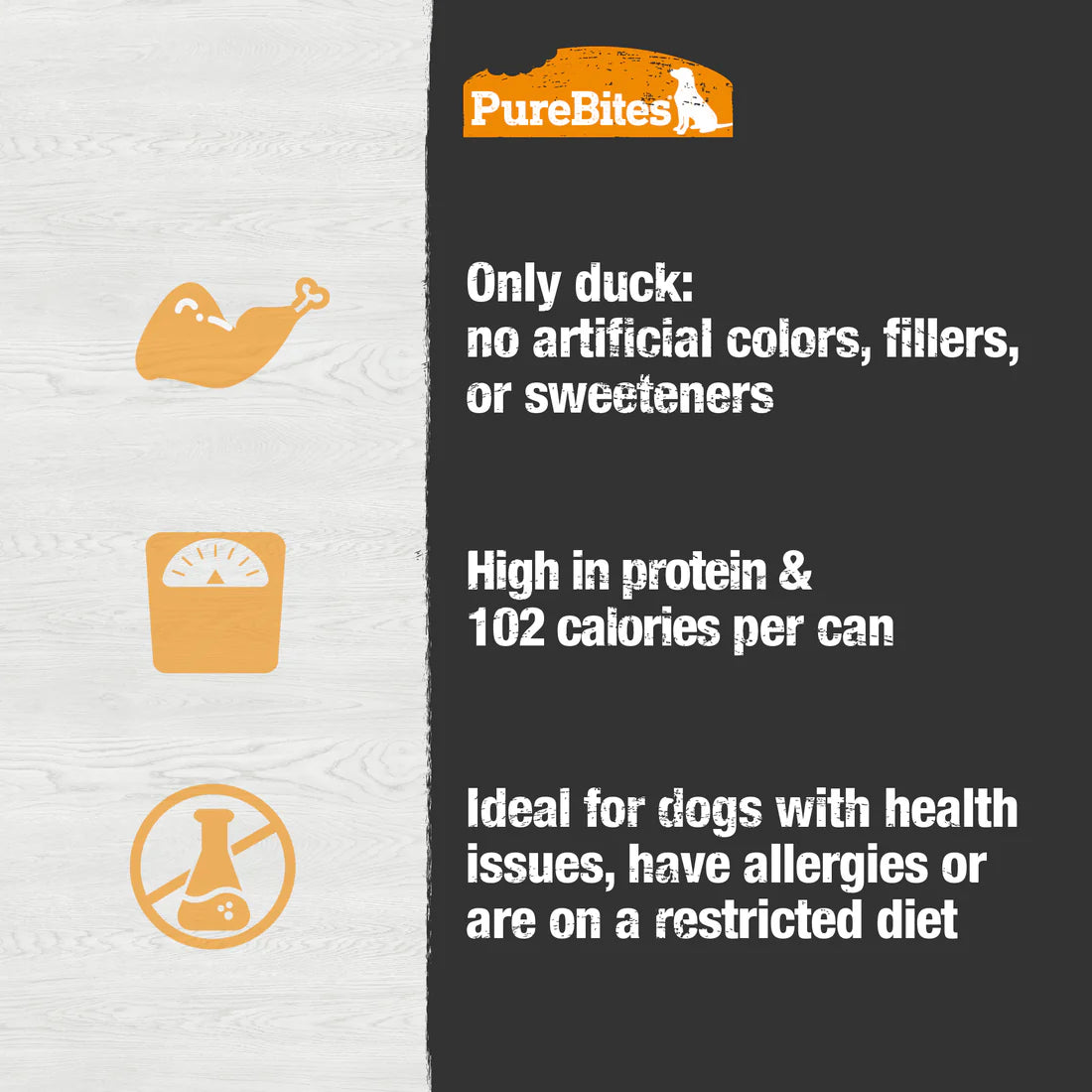 PureBites Duck Pate for Dogs 71g