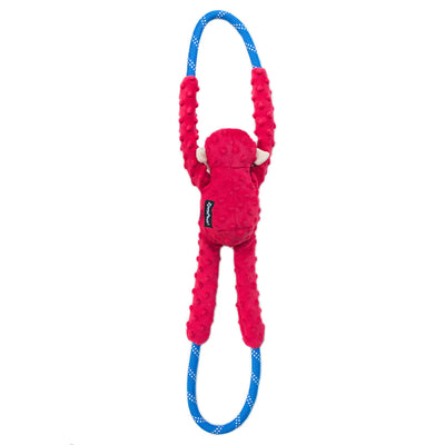 ZippyPaws Monkey RopeTugz – Red