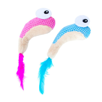 PetStages Catnip Dental Health Shrimpies - 2 Pack